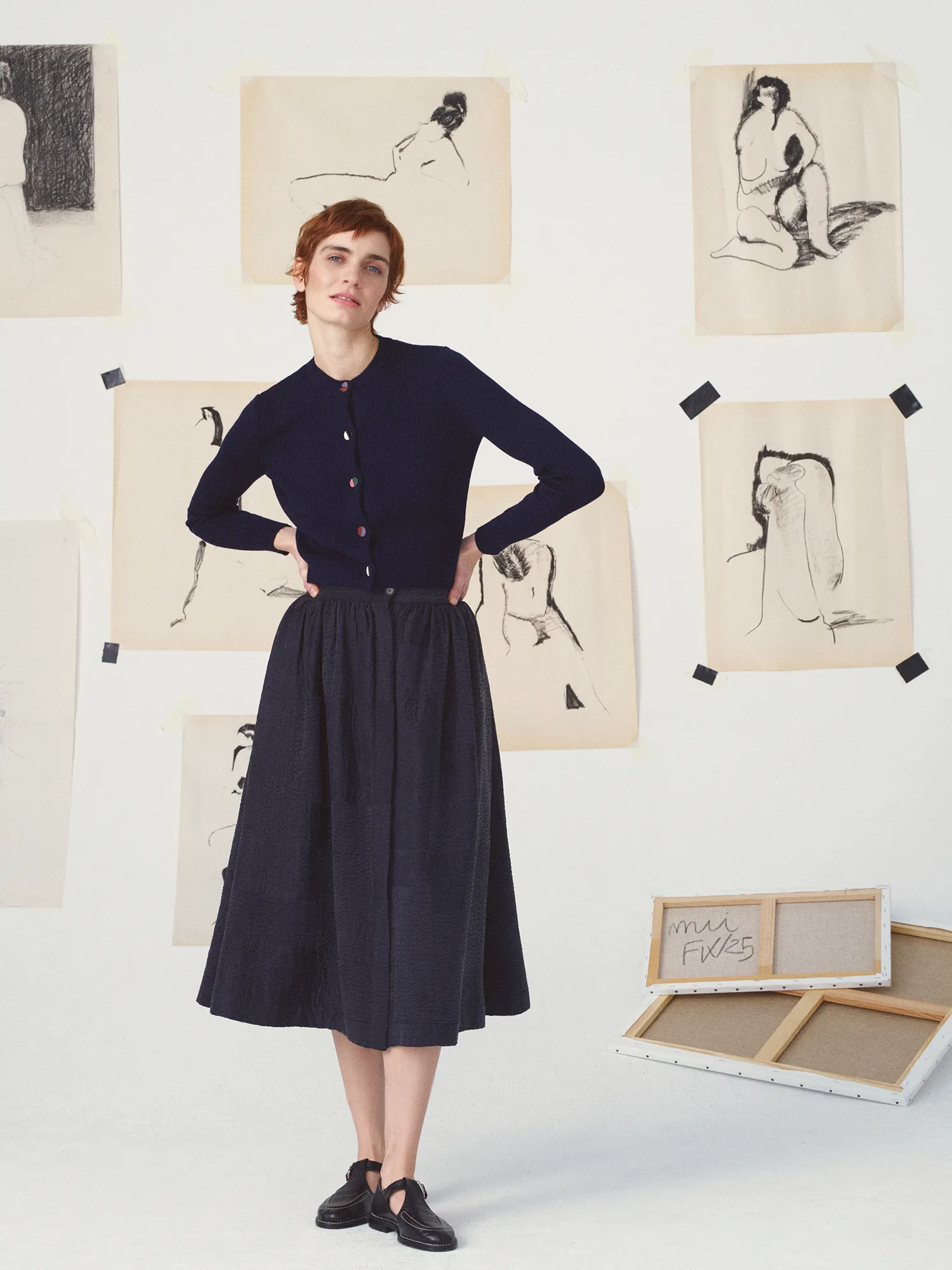 LE GILET JANELLE - L'IMPRESSIONNISME sold by Mii Collection product image thumbnail 5