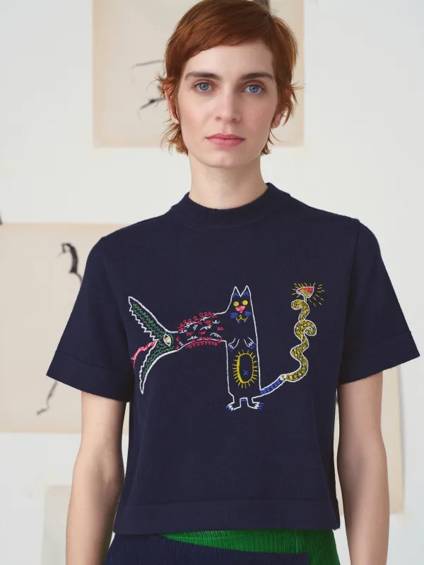 LE TOP AXELLE - LE SURREALISME made by Mii Collection