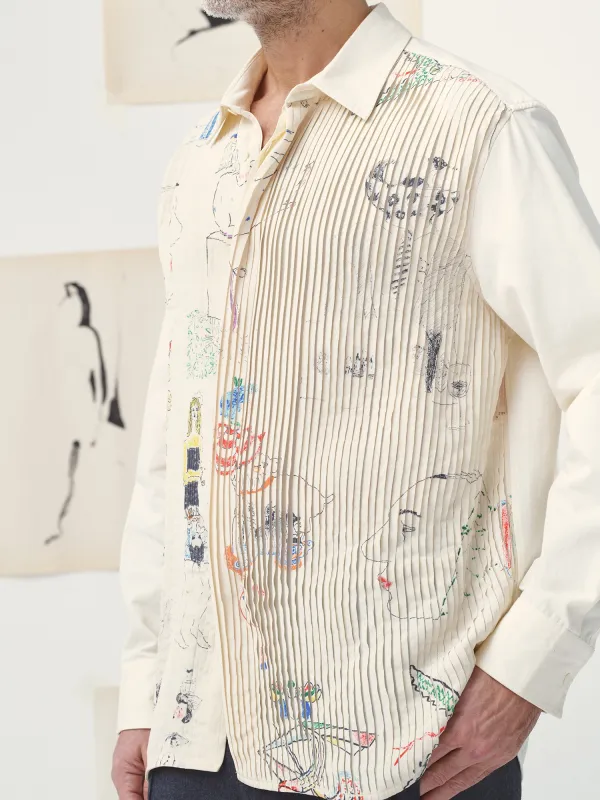 LA CHEMISE IRFAN - LE SURREALISTE sold by Mii Collection