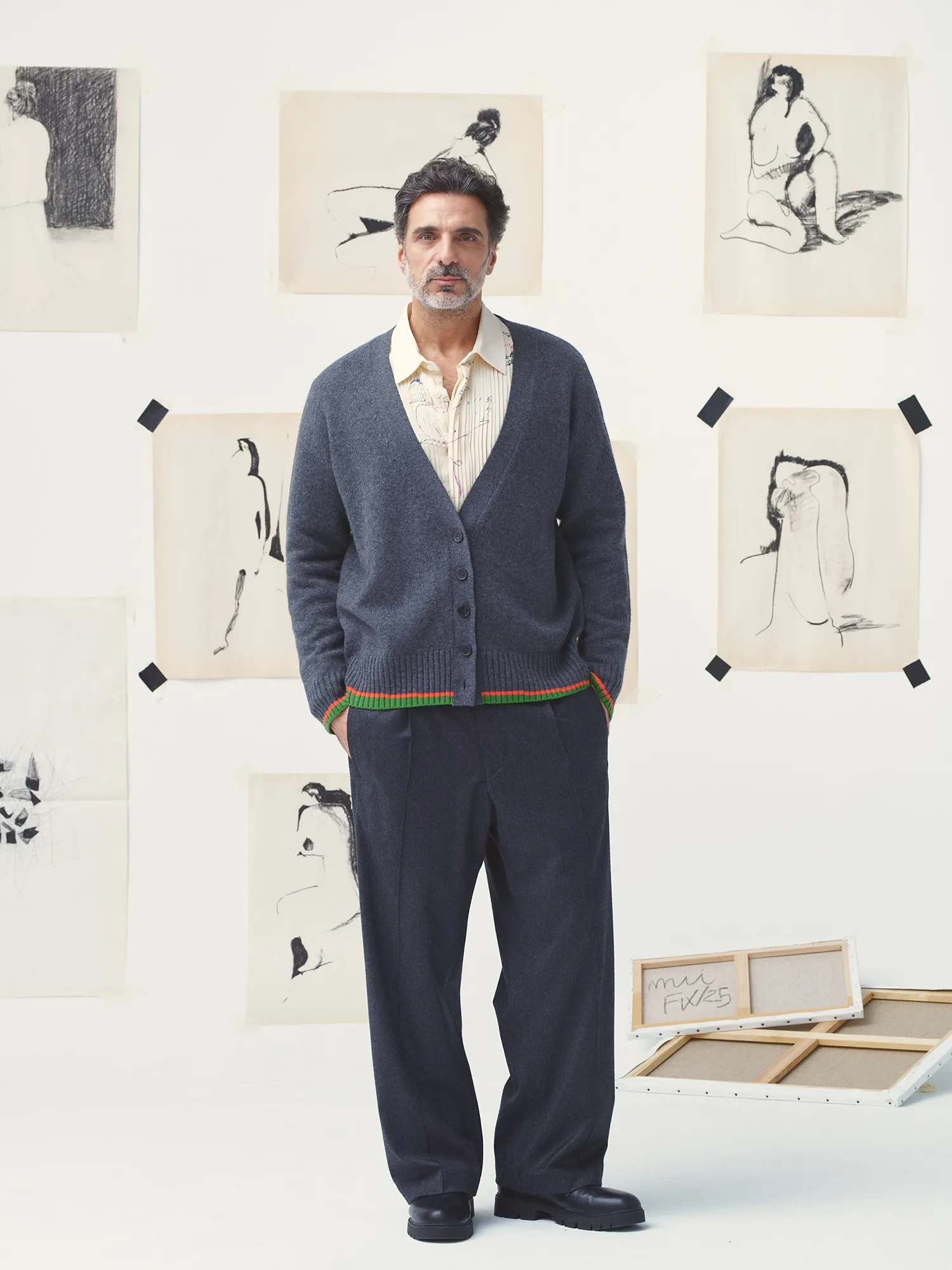 LE GILET BELIN - ABSTRACT sold by Mii Collection product image thumbnail 3