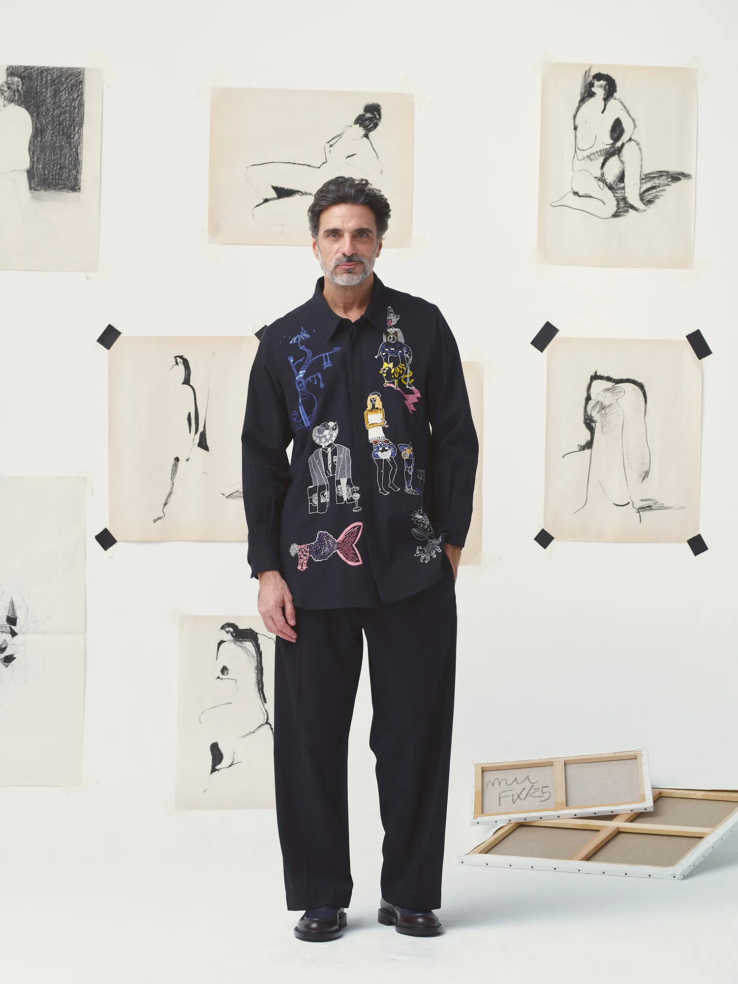 LA CHEMISE LINO - LE SURREALISME sold by Mii Collection