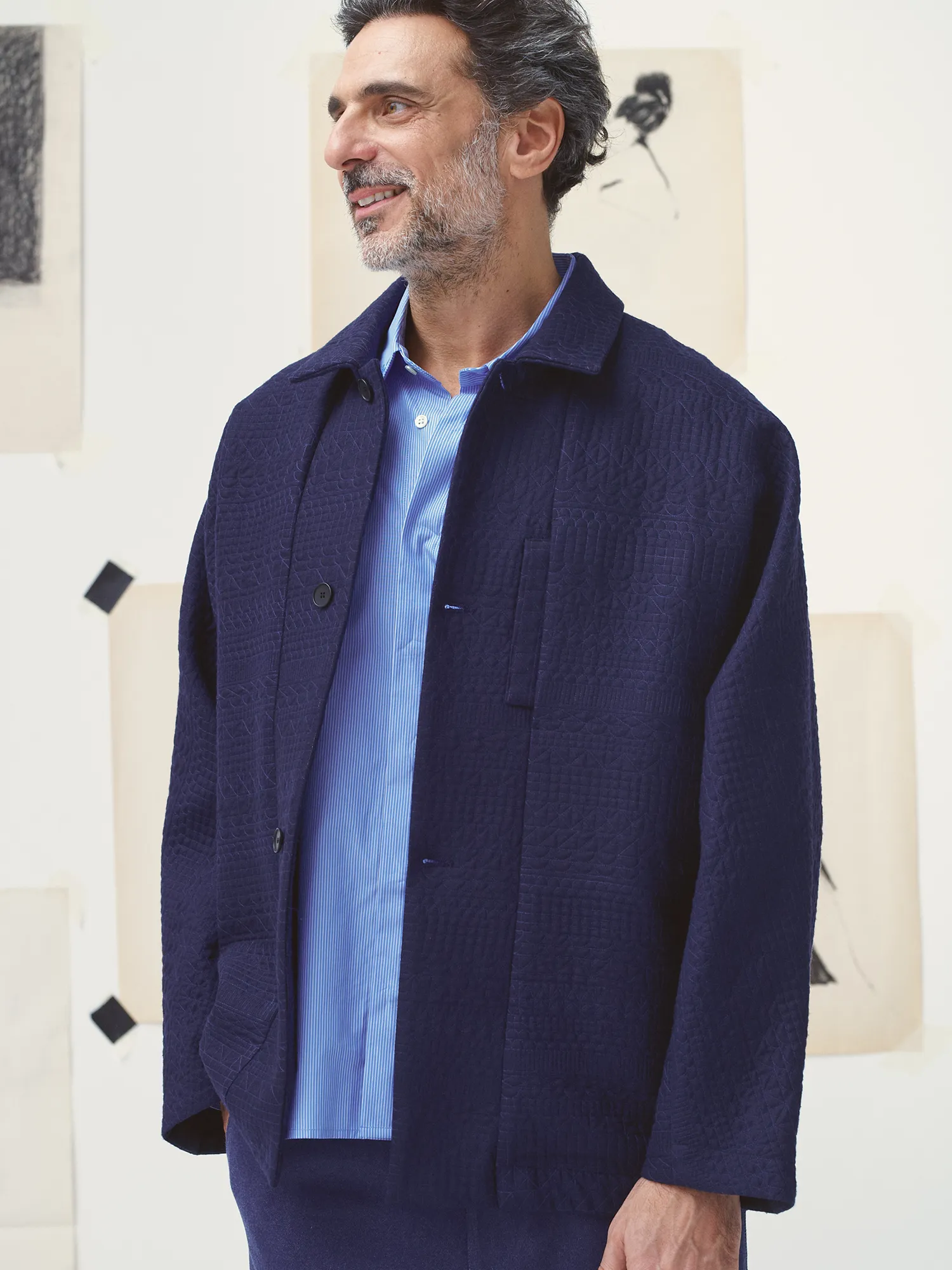 LA VESTE MADHAV - ABSTRACT sold by Mii Collection product image thumbnail 5