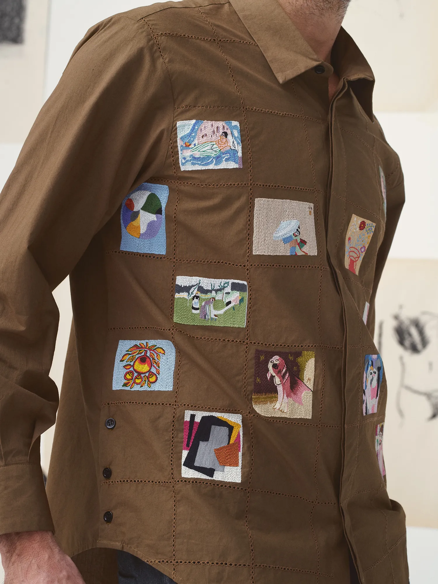 LA CHEMISE RISHI - STATEMENT sold by Mii Collection product image thumbnail 3