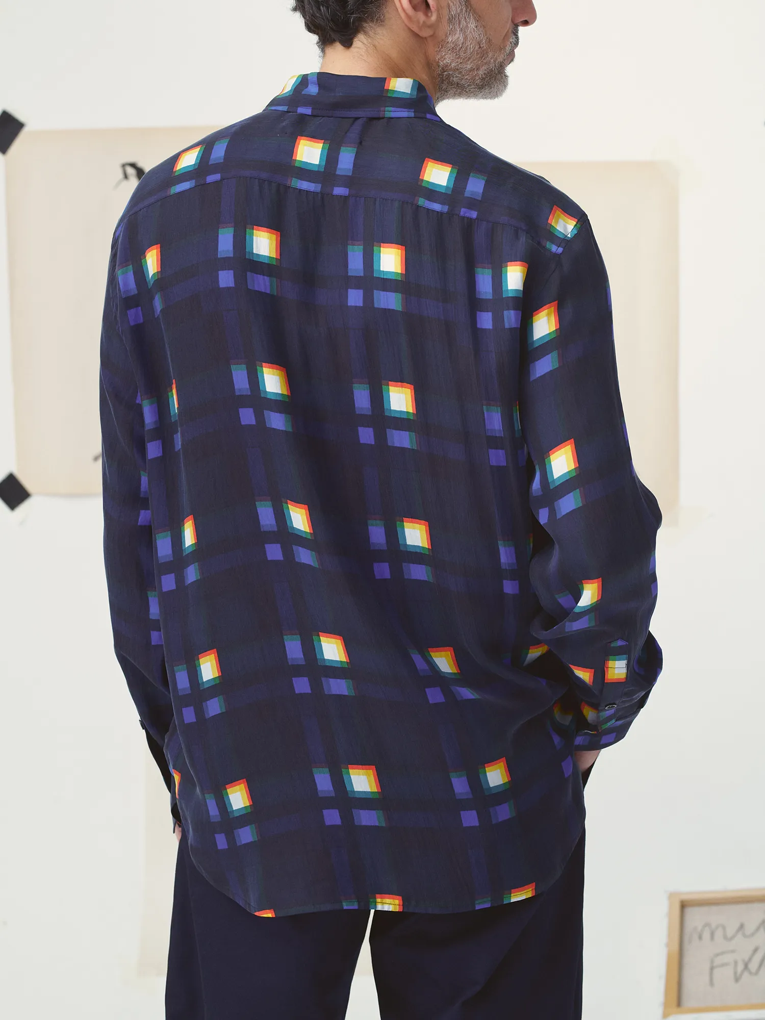 LA CHEMISE IRFAN - ABSTRACT sold by Mii Collection product image thumbnail 4