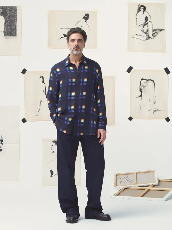 LA CHEMISE IRFAN - ABSTRACT sold by Mii Collection