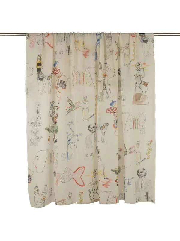 LE FOULARD ALL OVER - LE SURREALISME made by Mii Collection