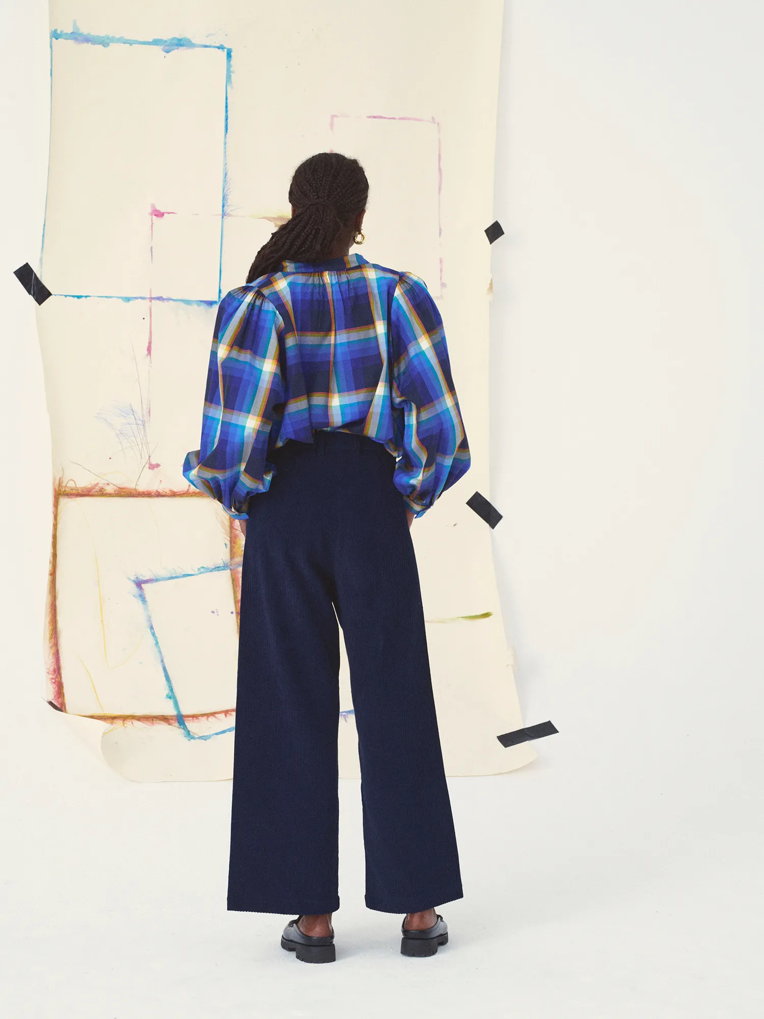 LA BLOUSE CLAUDIA - L'ABSTRACTION sold by Mii Collection product image thumbnail 3