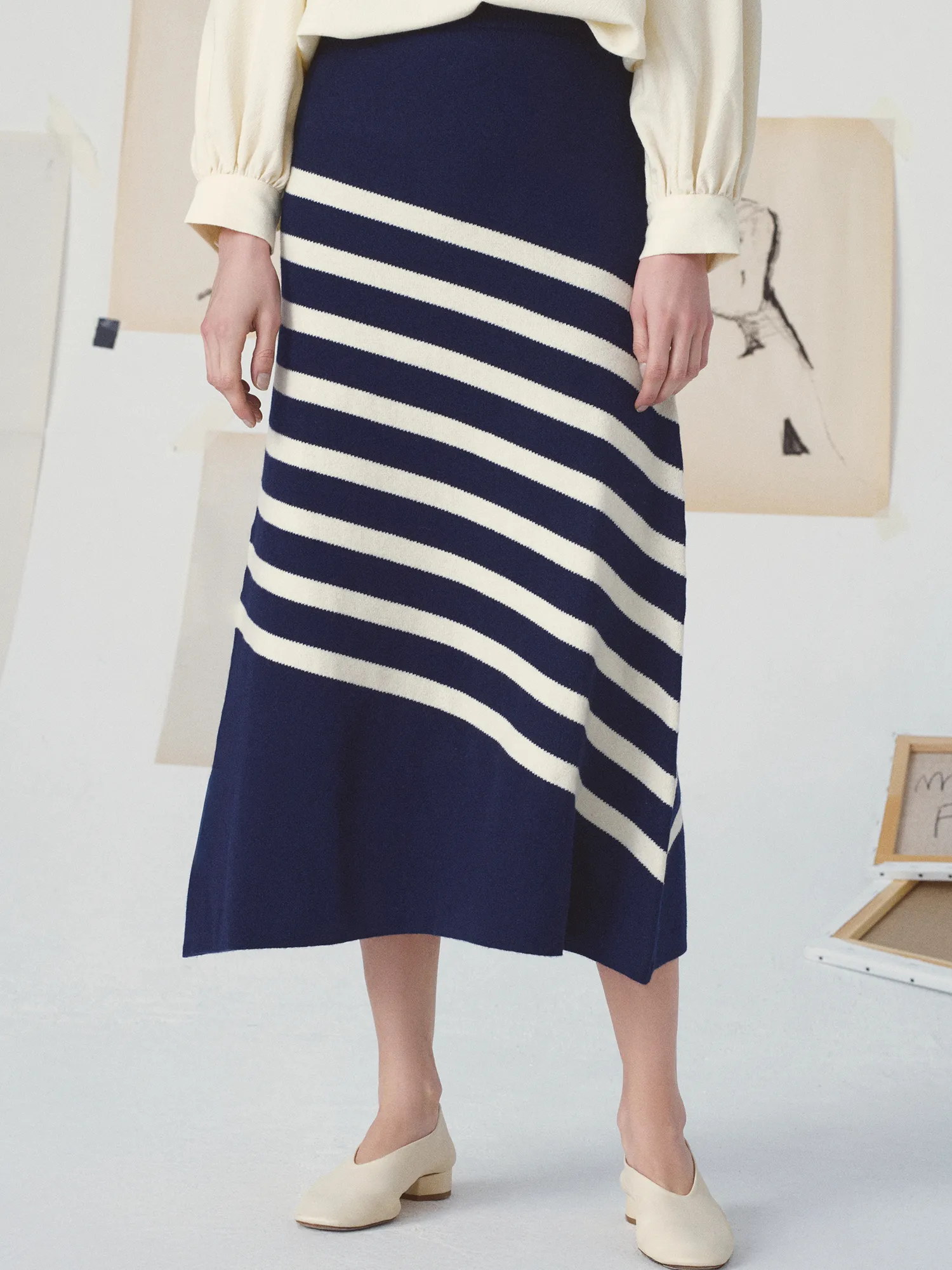 LA JUPE MANELLE - L'ABSTRACTION sold by Mii Collection product image thumbnail 3