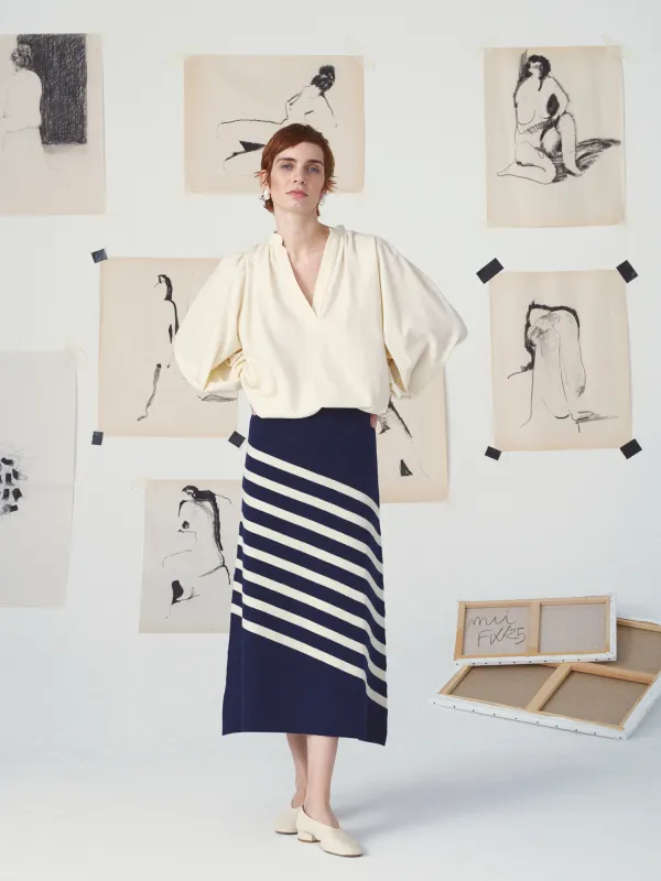 LA JUPE MANELLE - L'ABSTRACTION made by Mii Collection