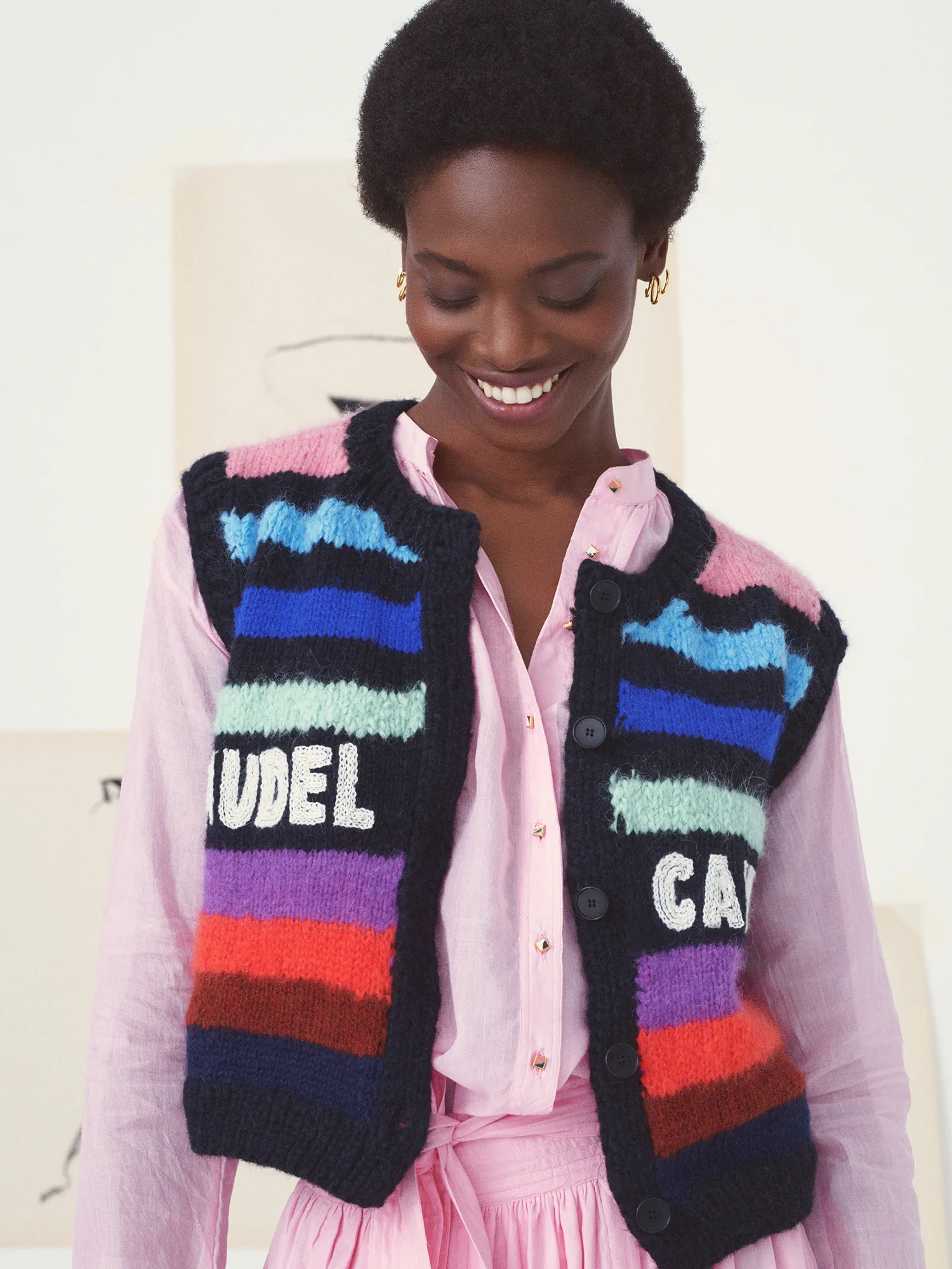 LE GILET CLAUDEL - STATEMENT sold by Mii Collection