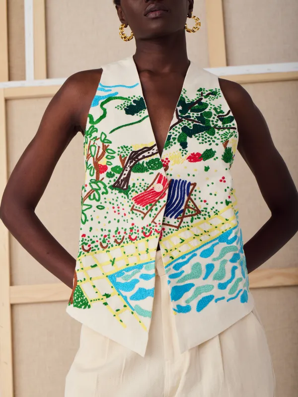 LE GILET PACO - LA PISCINE sold by Mii Collection