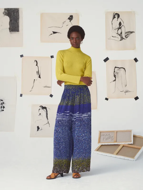 LE PANTALON RADHA - L'IMPRESSIONNISME made by Mii Collection