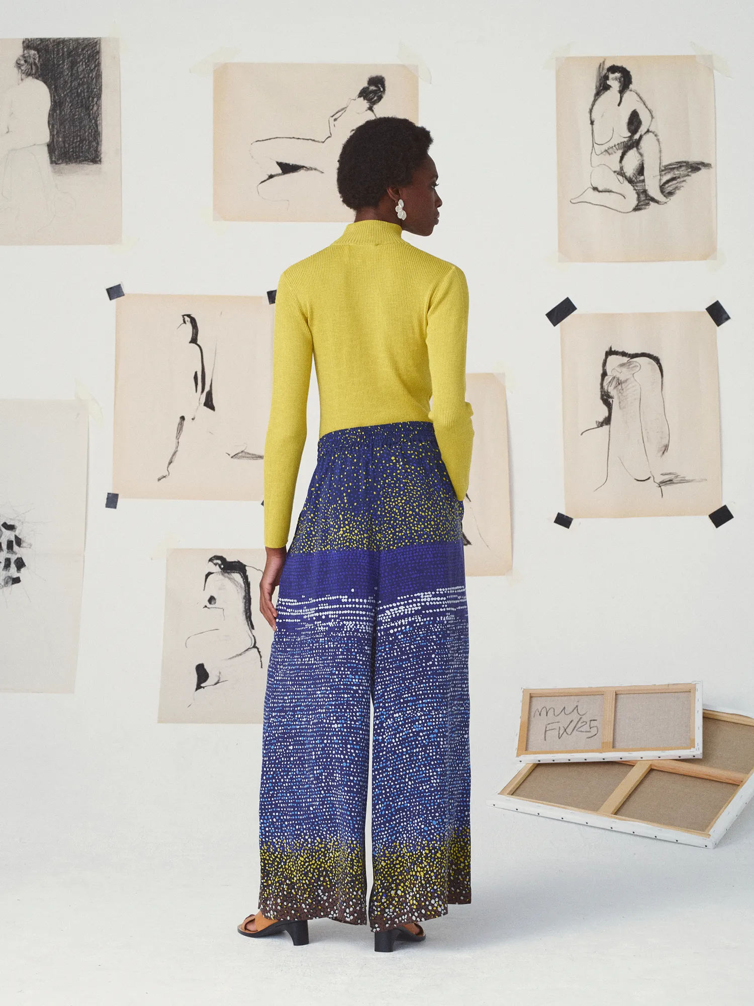 LE PANTALON RADHA - L'IMPRESSIONNISME sold by Mii Collection product image thumbnail 3