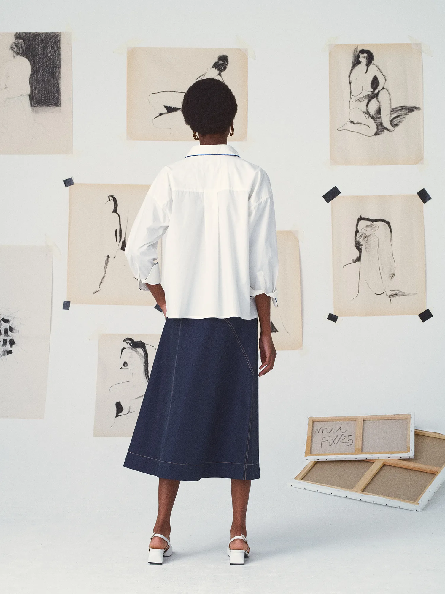 LA CHEMISE GRETA - LE SURREALISME sold by Mii Collection product image thumbnail 4