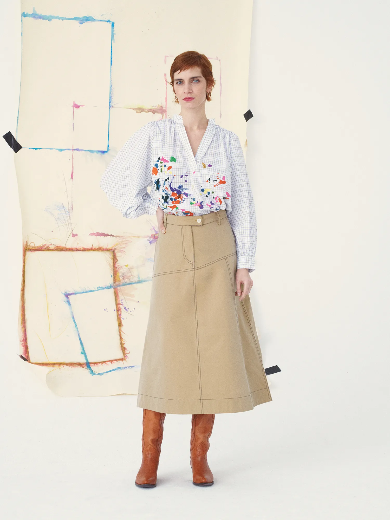 LA BLOUSE CLAUDIE - STATEMENT sold by Mii Collection product image thumbnail 5