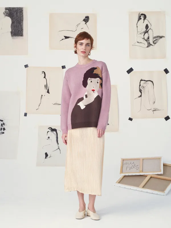 LA JUPE MARGA - LE SURREALISME made by Mii Collection