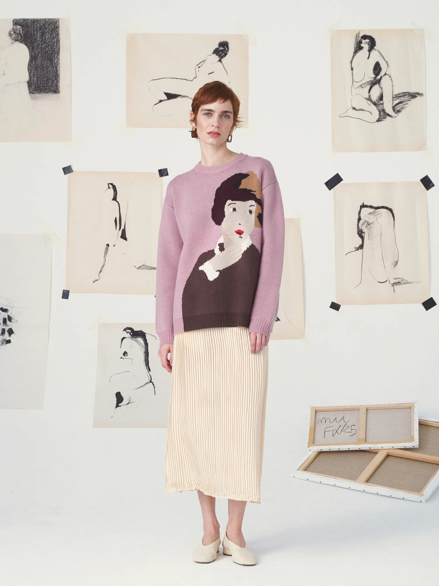 LA JUPE MARGA - LE SURREALISME sold by Mii Collection