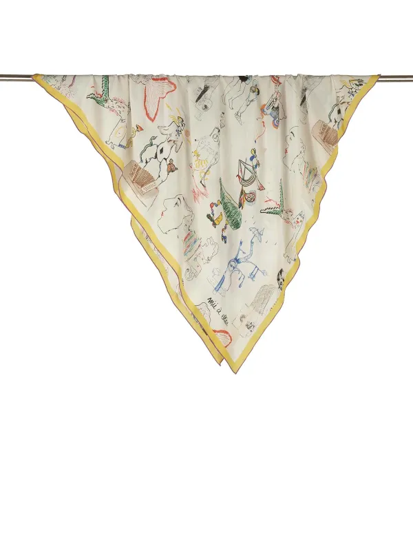 LE FOULARD SURREALISTE - LE SURREALISME made by Mii Collection