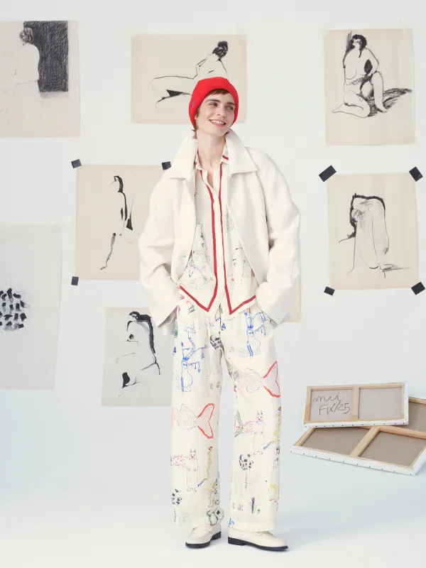 LE PANTALON APOLINE - LE SURREALISME made by Mii Collection