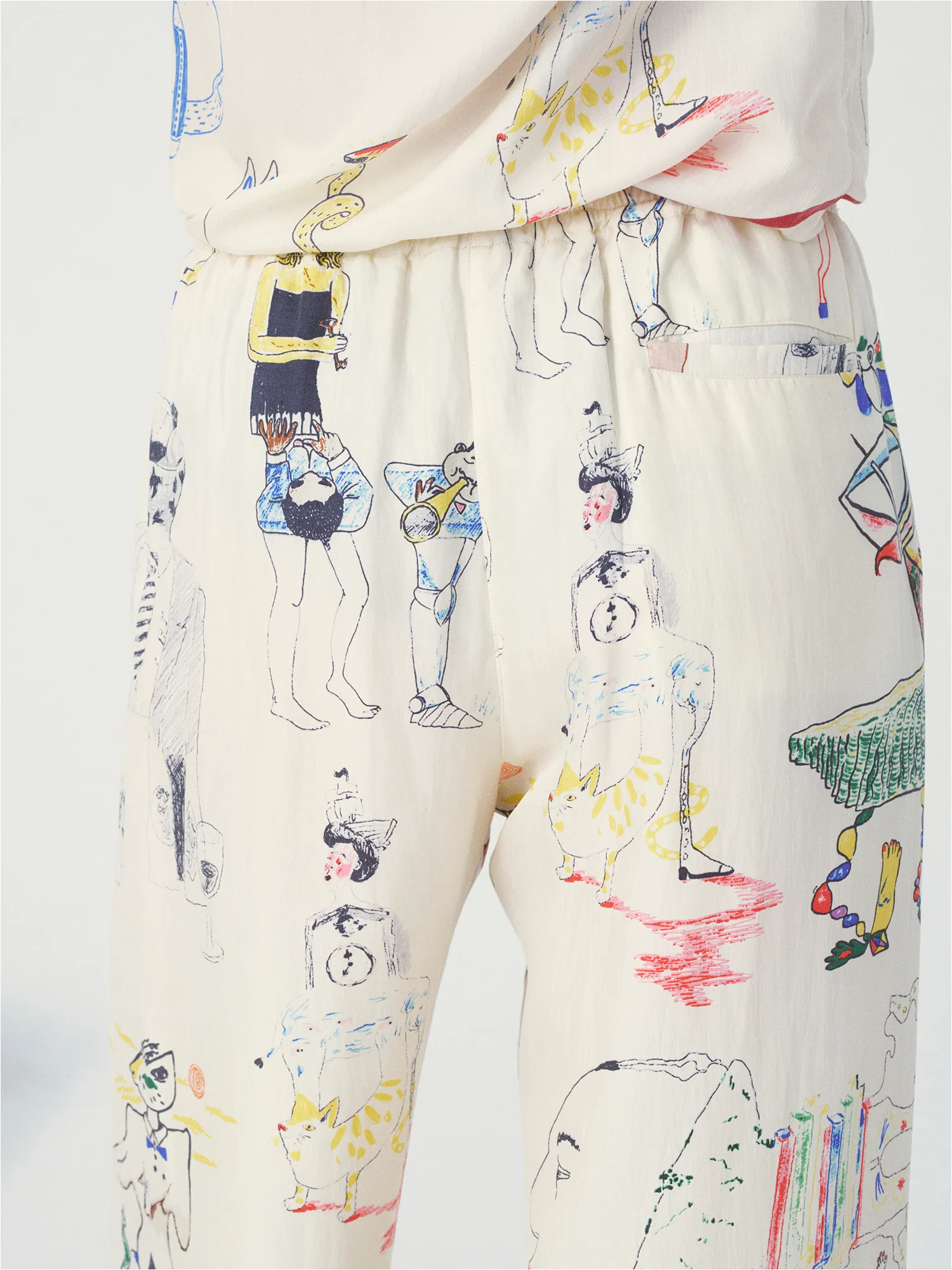 LE PANTALON APOLINE - LE SURREALISME sold by Mii Collection product image thumbnail 2