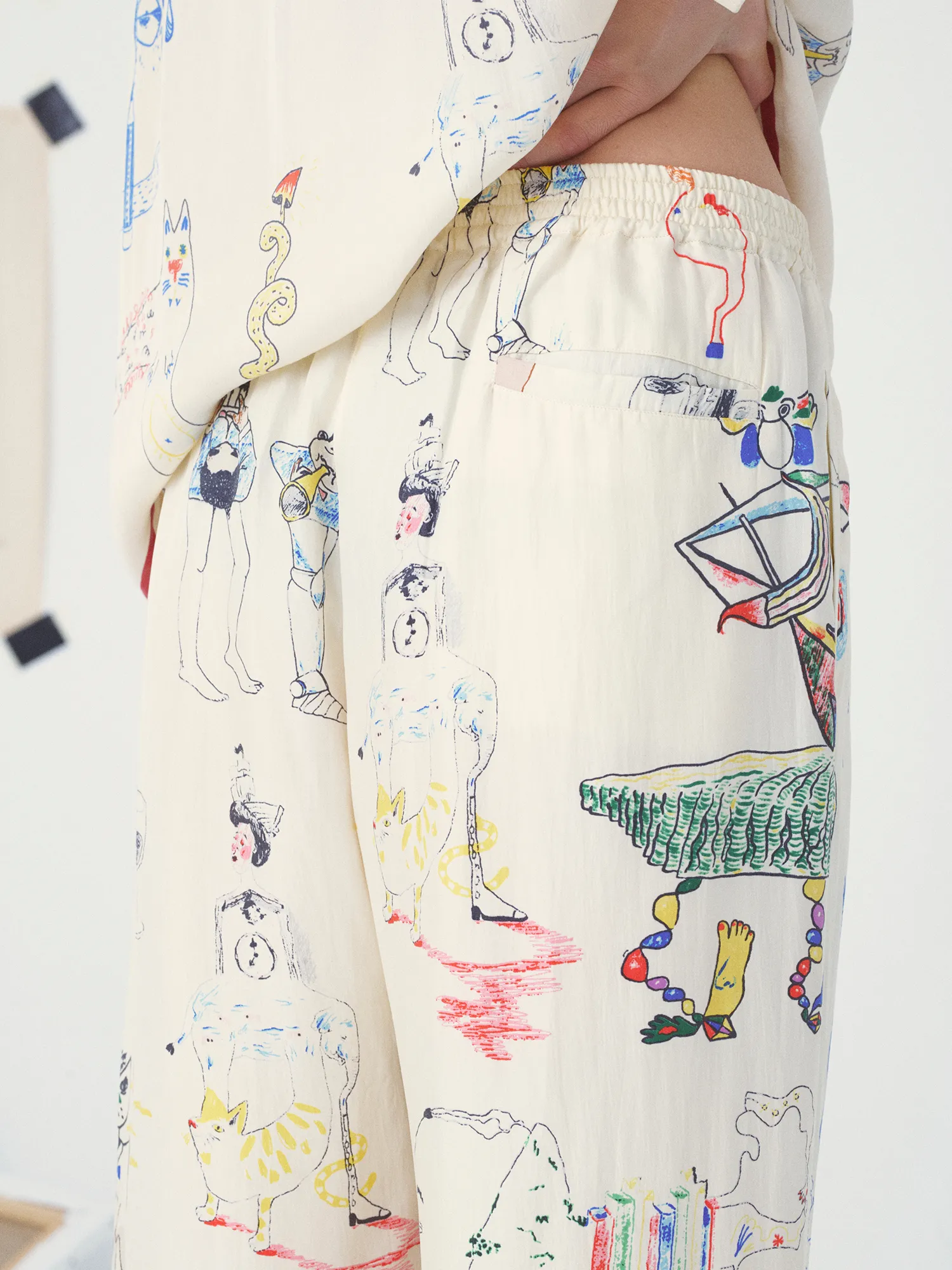 LE PANTALON APOLINE - LE SURREALISME sold by Mii Collection product image thumbnail 3