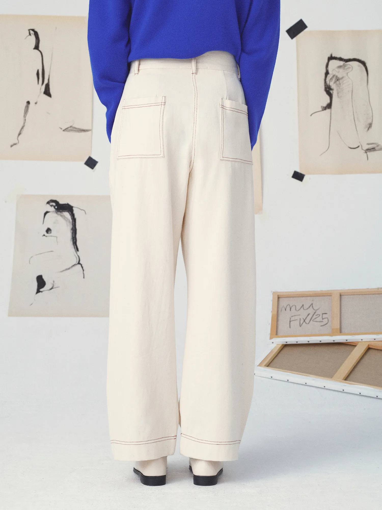 LE PANTALON MITI - STATEMENT sold by Mii Collection product image thumbnail 4