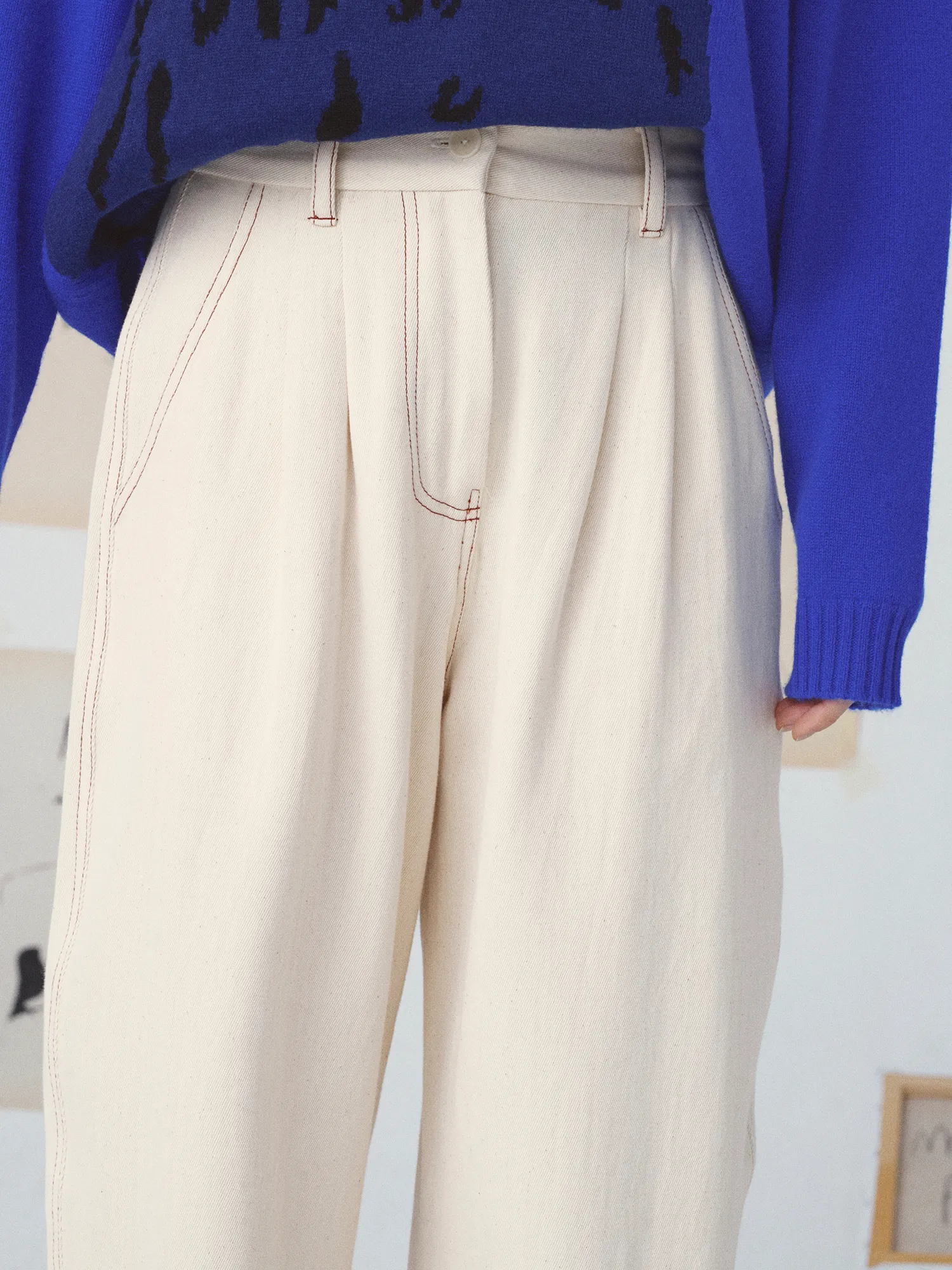 LE PANTALON MITI - STATEMENT sold by Mii Collection product image thumbnail 3
