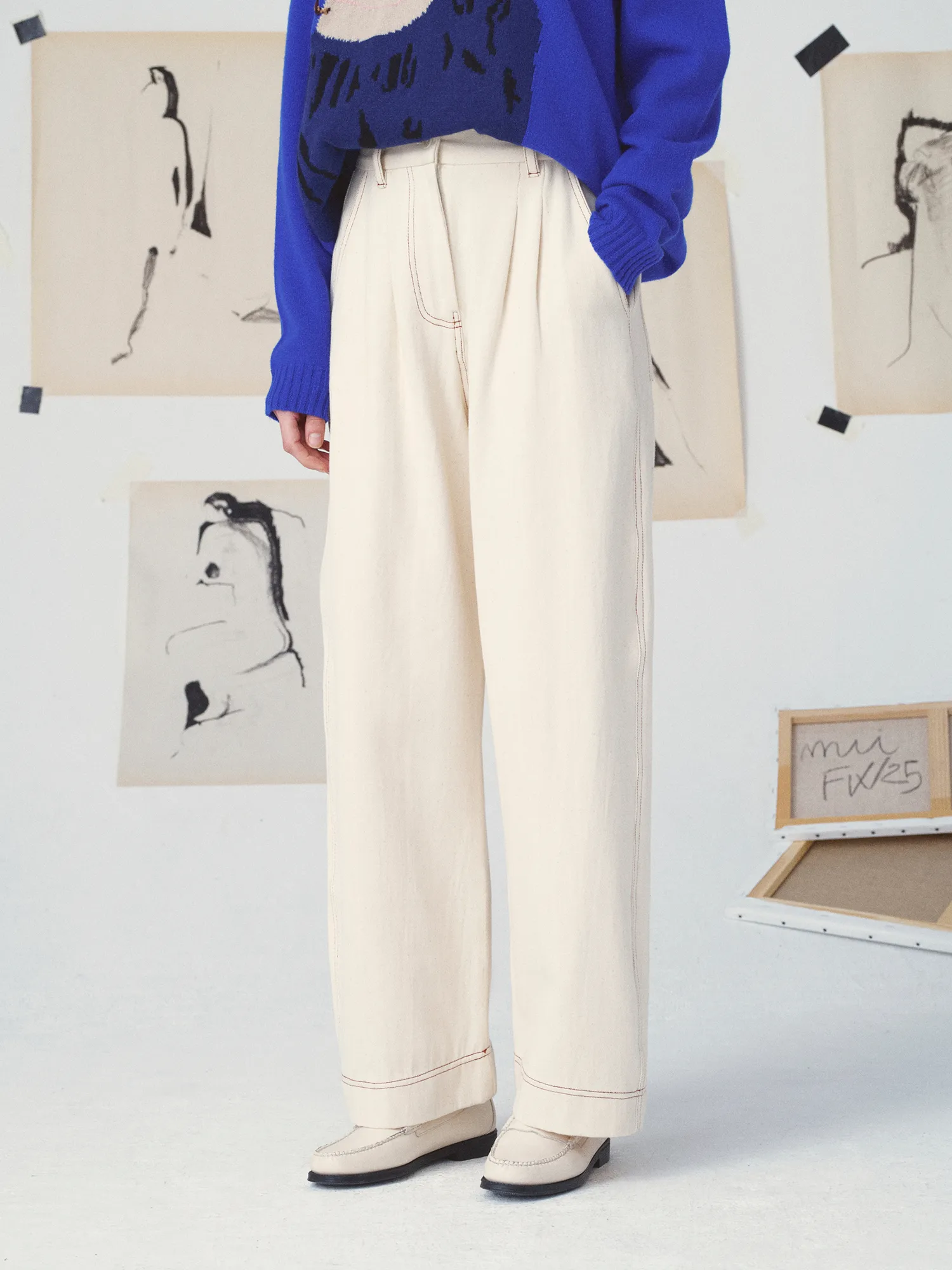 LE PANTALON MITI - STATEMENT sold by Mii Collection product image thumbnail 2