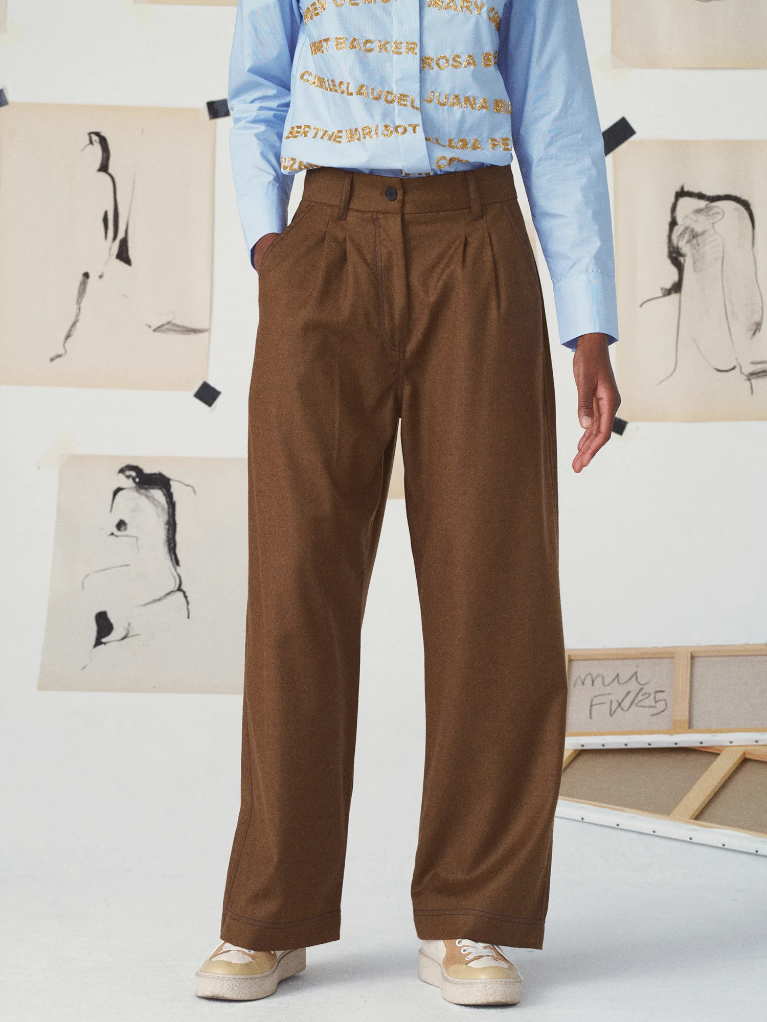 LE PANTALON MITI - LE SURREALISME sold by Mii Collection