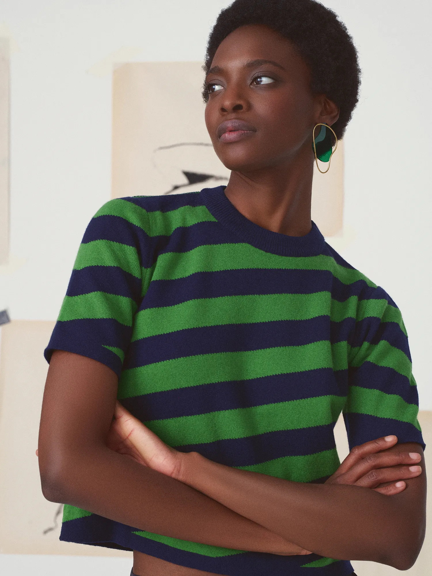 LE TOP KAMALA - L'ABSTRACTION sold by Mii Collection product image thumbnail 2