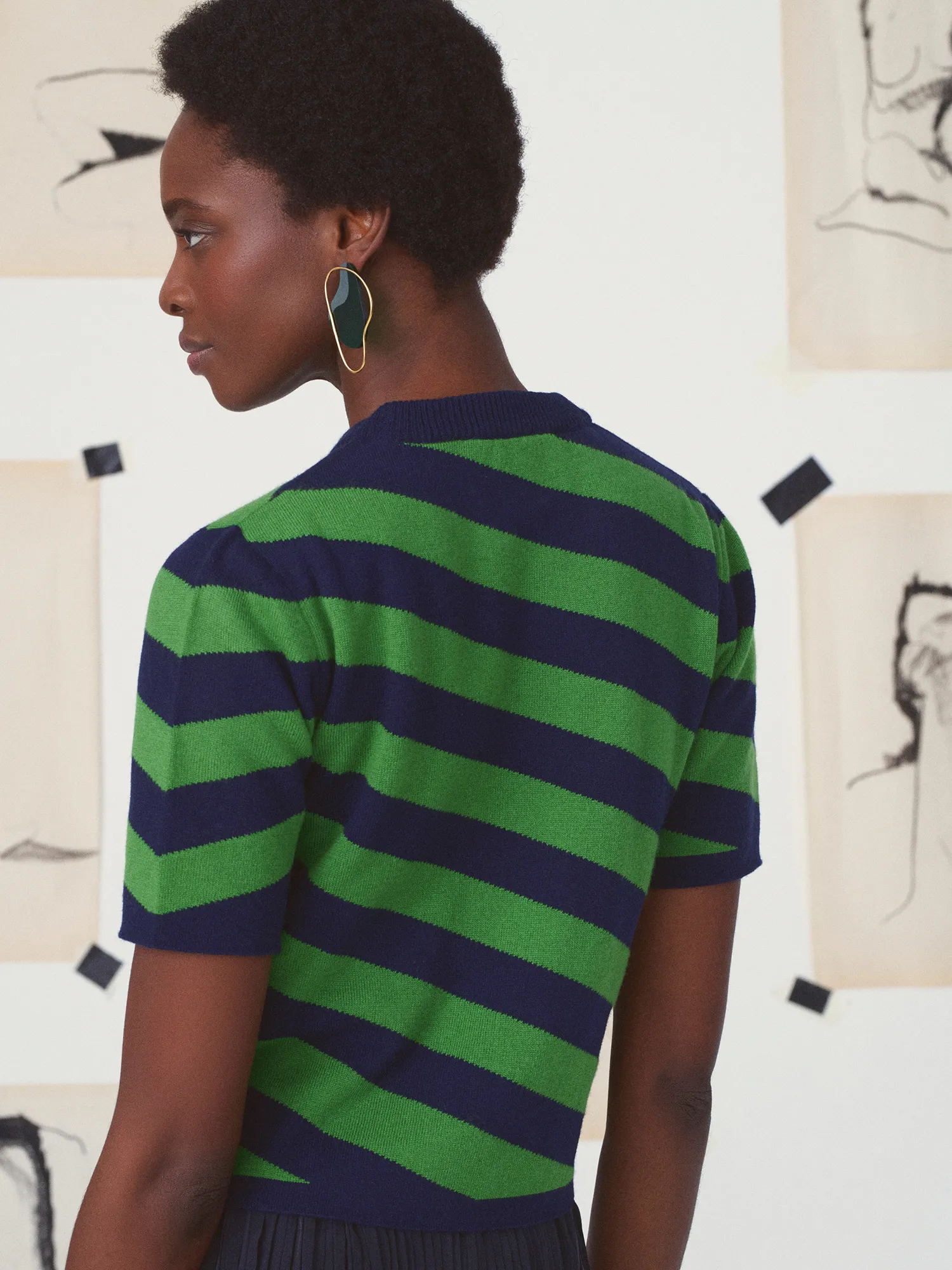 LE TOP KAMALA - L'ABSTRACTION sold by Mii Collection product image thumbnail 3