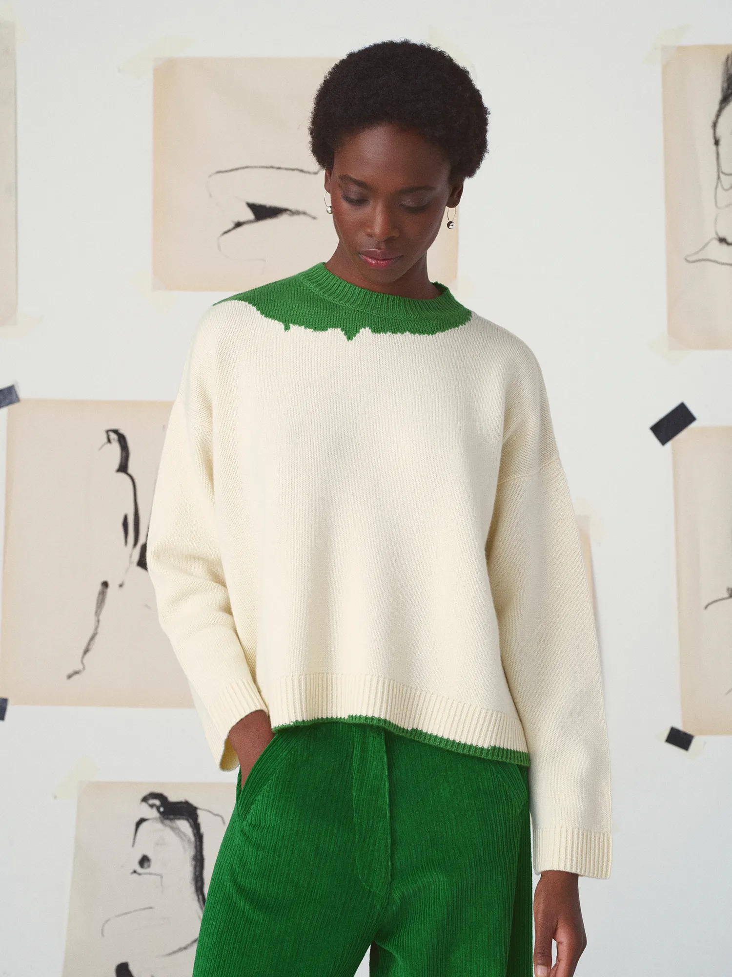 LE PULL GERDA - L'ABSTRACTION sold by Mii Collection product image thumbnail 4
