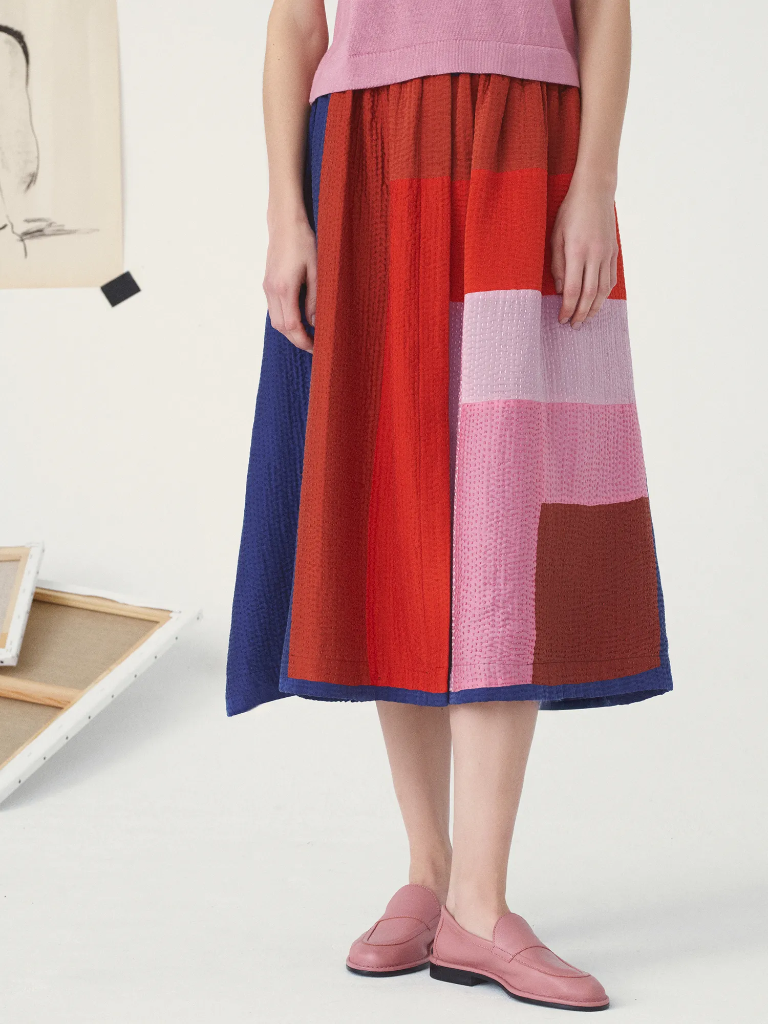 LA JUPE MONA - L'ABSTRACTION sold by Mii Collection product image thumbnail 4