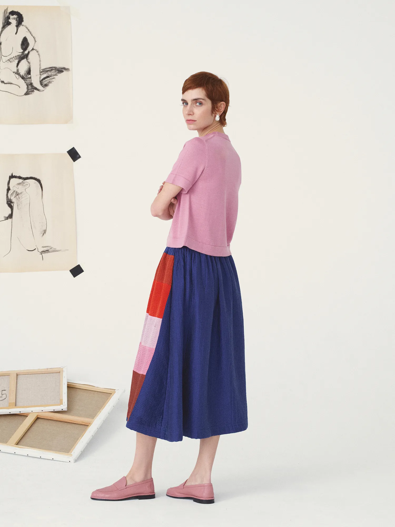 LA JUPE MONA - L'ABSTRACTION sold by Mii Collection product image thumbnail 3