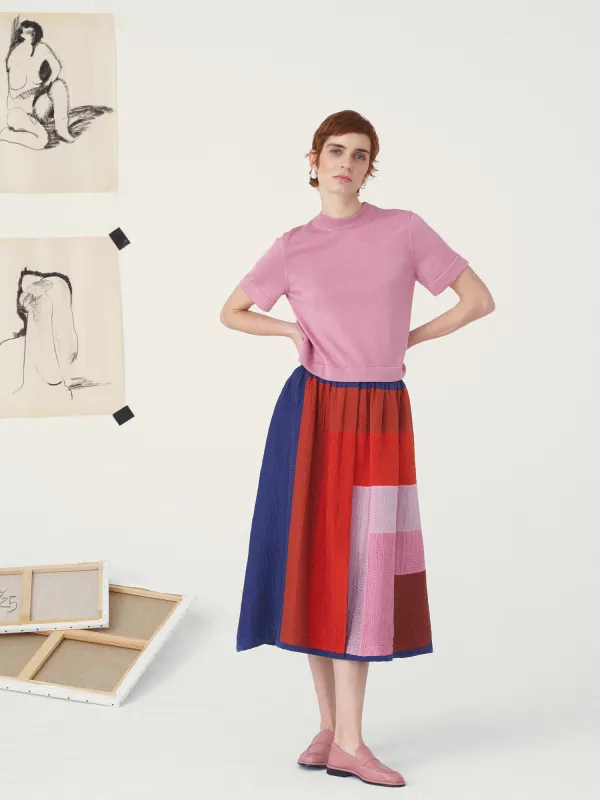 LA JUPE MONA - L'ABSTRACTION made by Mii Collection