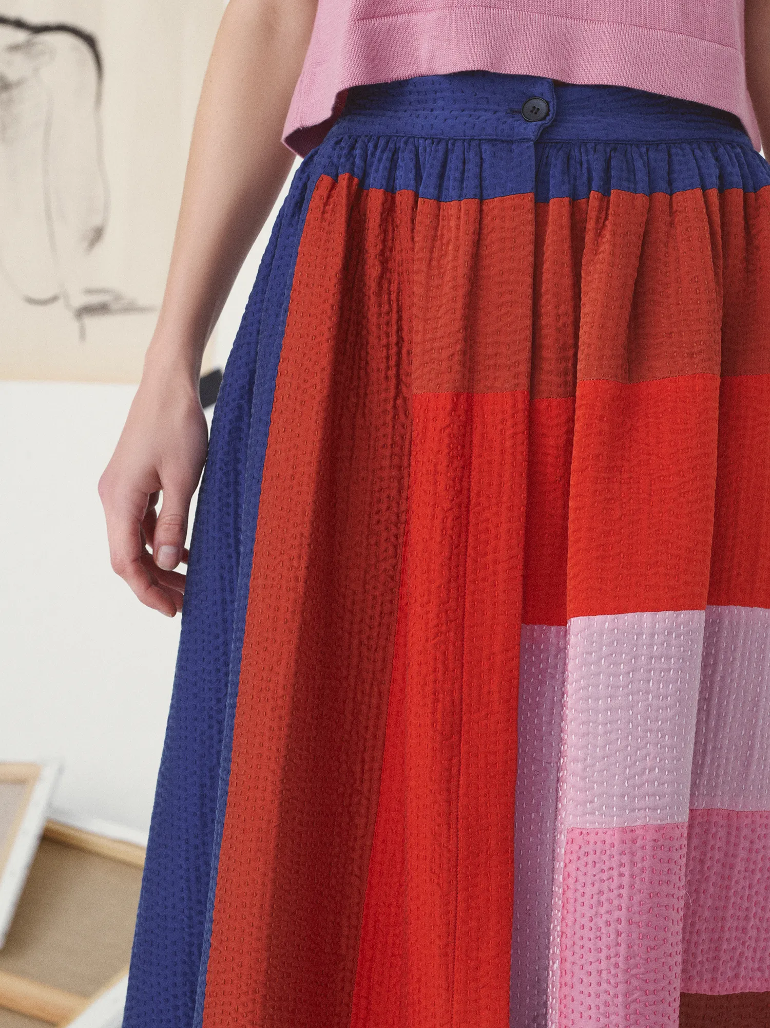 LA JUPE MONA - L'ABSTRACTION sold by Mii Collection product image thumbnail 2