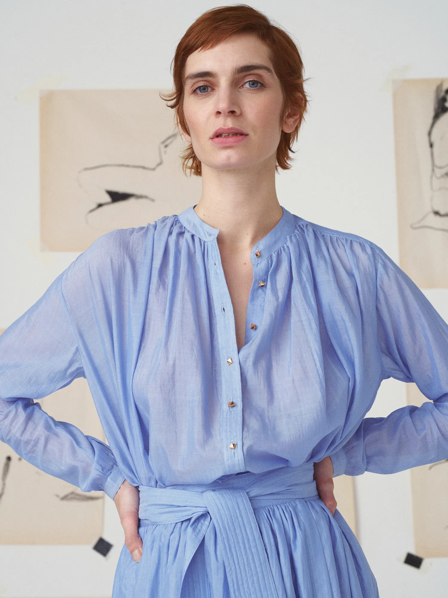 LA JUPE MARIA - L'IMPRESSIONNISME sold by Mii Collection product image thumbnail 3