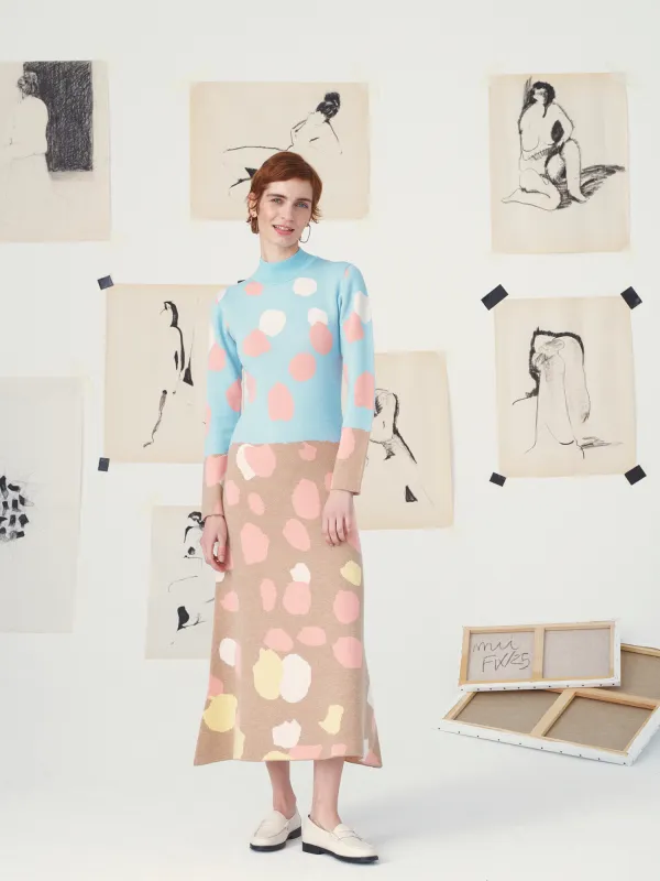 LA ROBE ARIELLE - L'IMPRESSIONNISME sold by Mii Collection