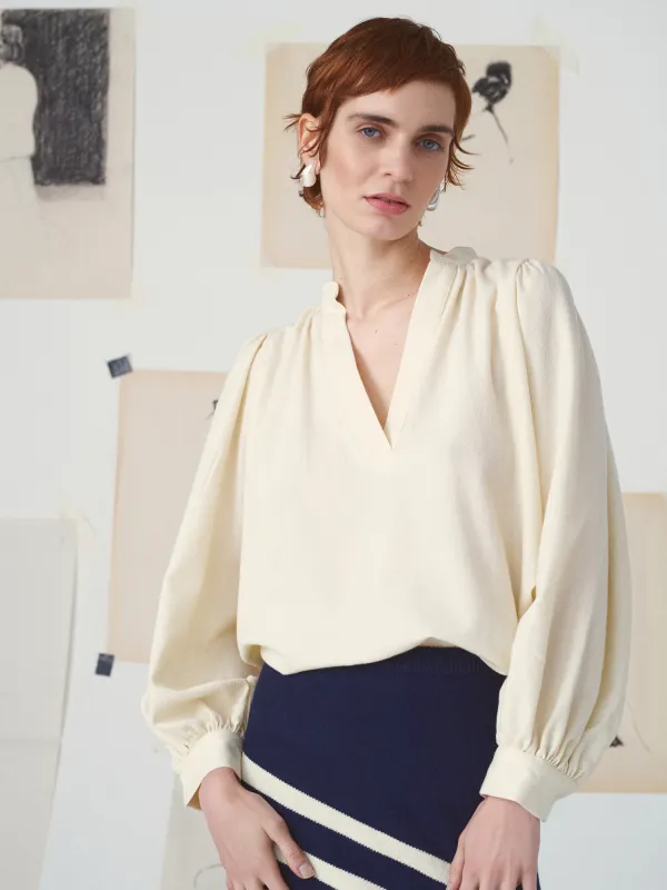 BLOUSE CLAUDIA - L'ABSTRACTION made by Mii Collection