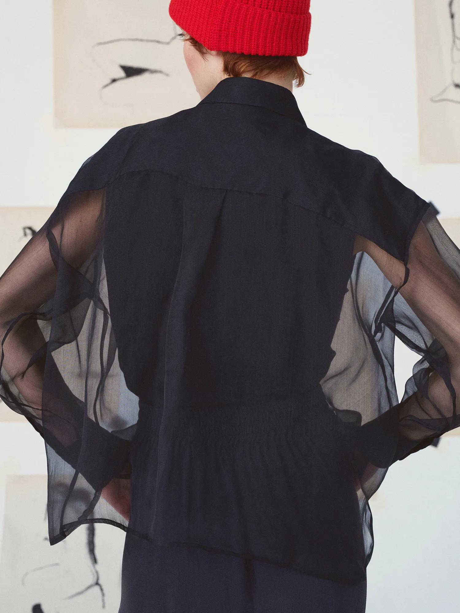 LA CHEMISE GRETA - L'ABSTRACTION sold by Mii Collection product image thumbnail 2