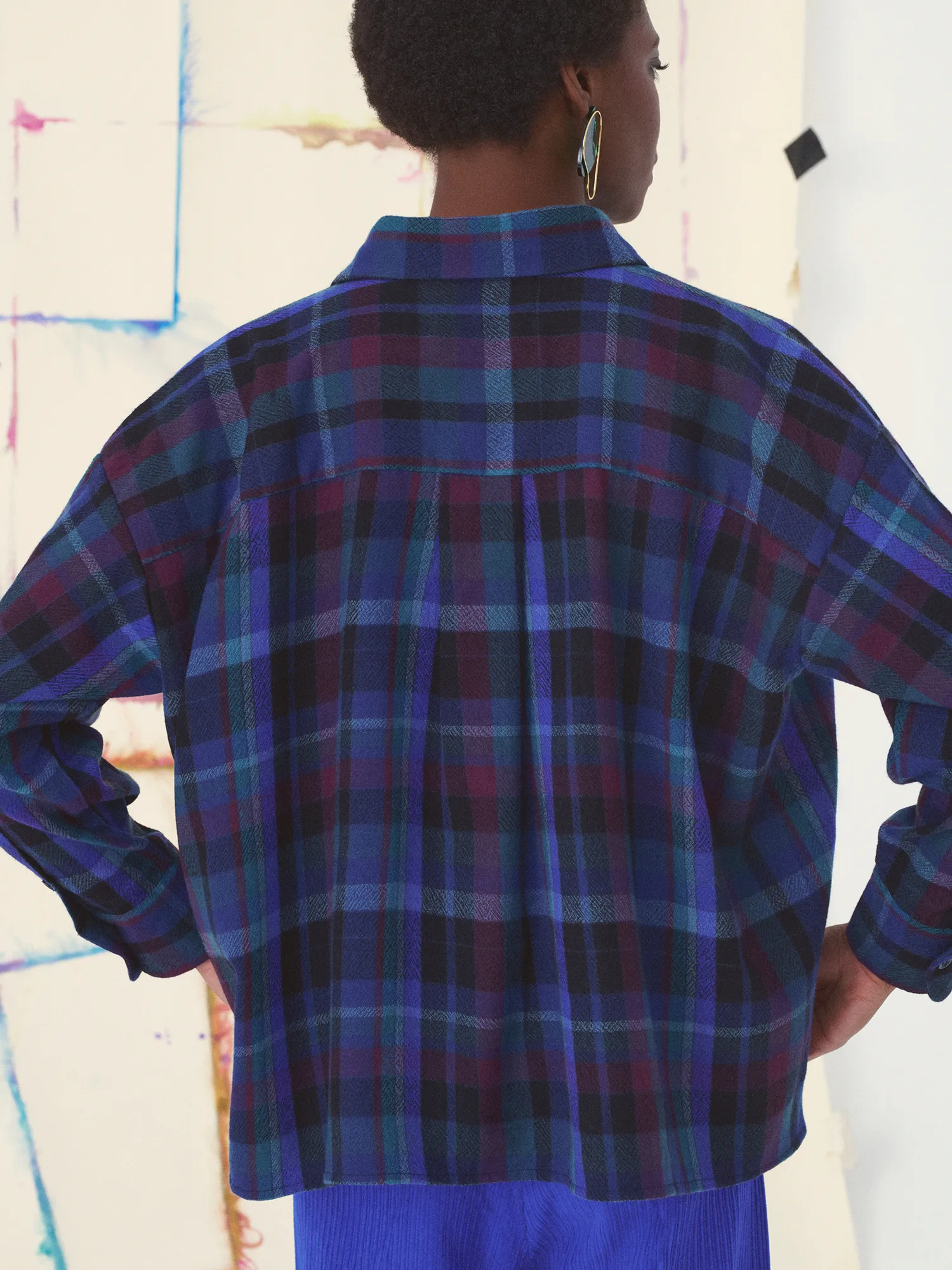 LA CHEMISE GRETA - L'ABSTRACTION sold by Mii Collection product image thumbnail 3