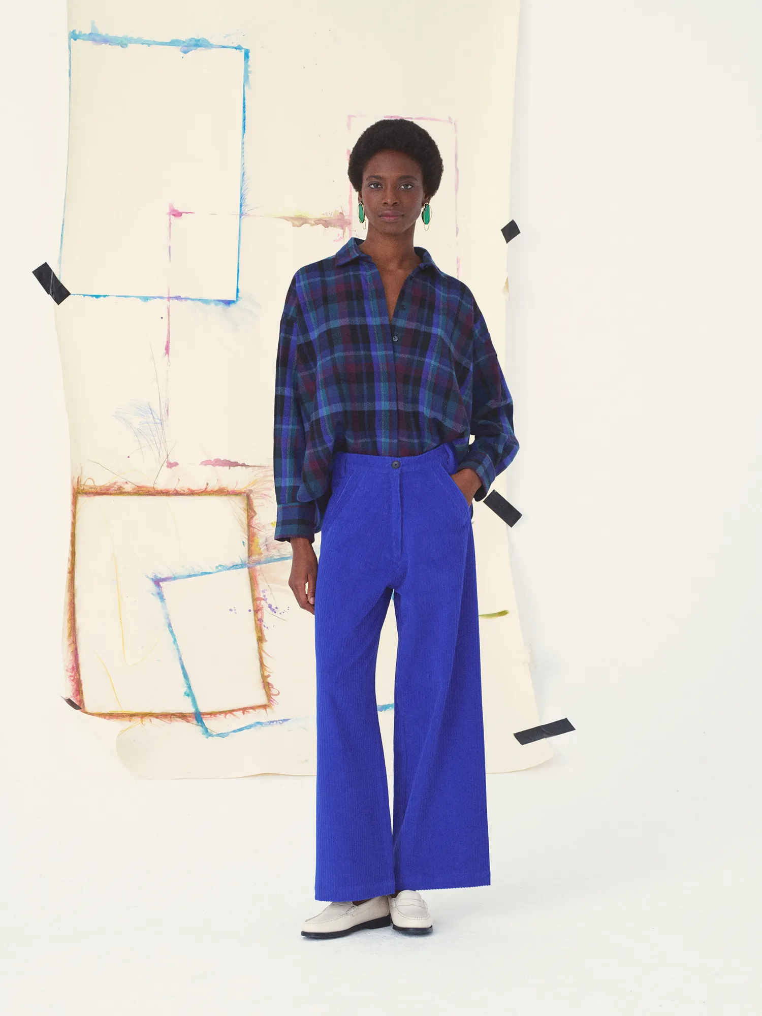 LA CHEMISE GRETA - L'ABSTRACTION sold by Mii Collection product image thumbnail 2