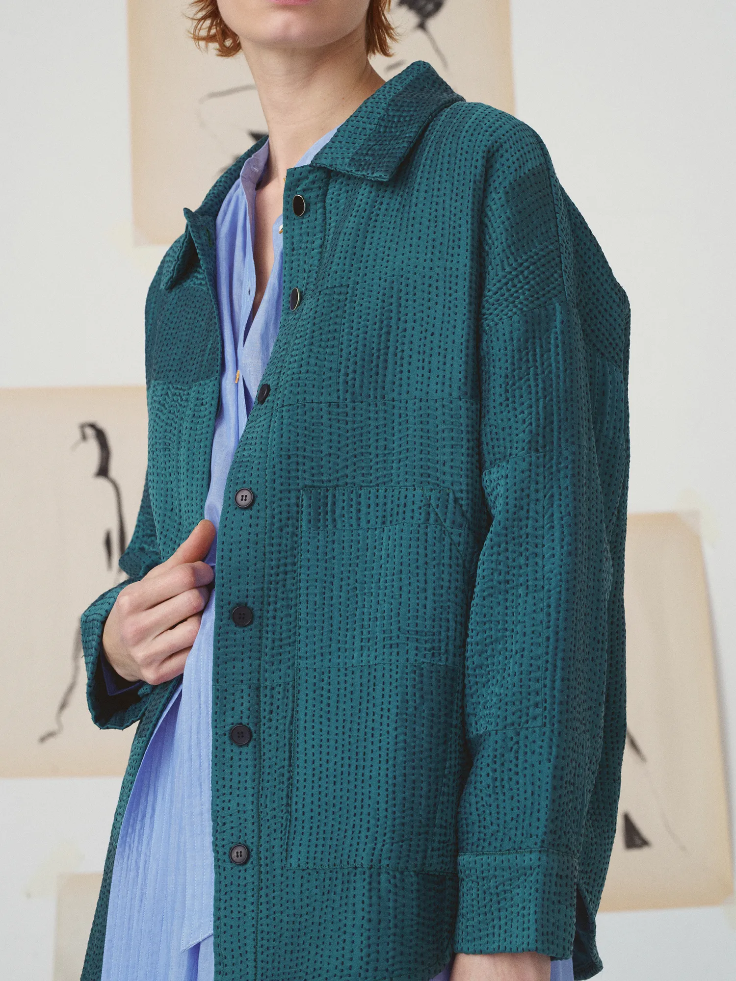 LA CHEMISE FIFI - L'ABSTRACTION sold by Mii Collection product image thumbnail 2