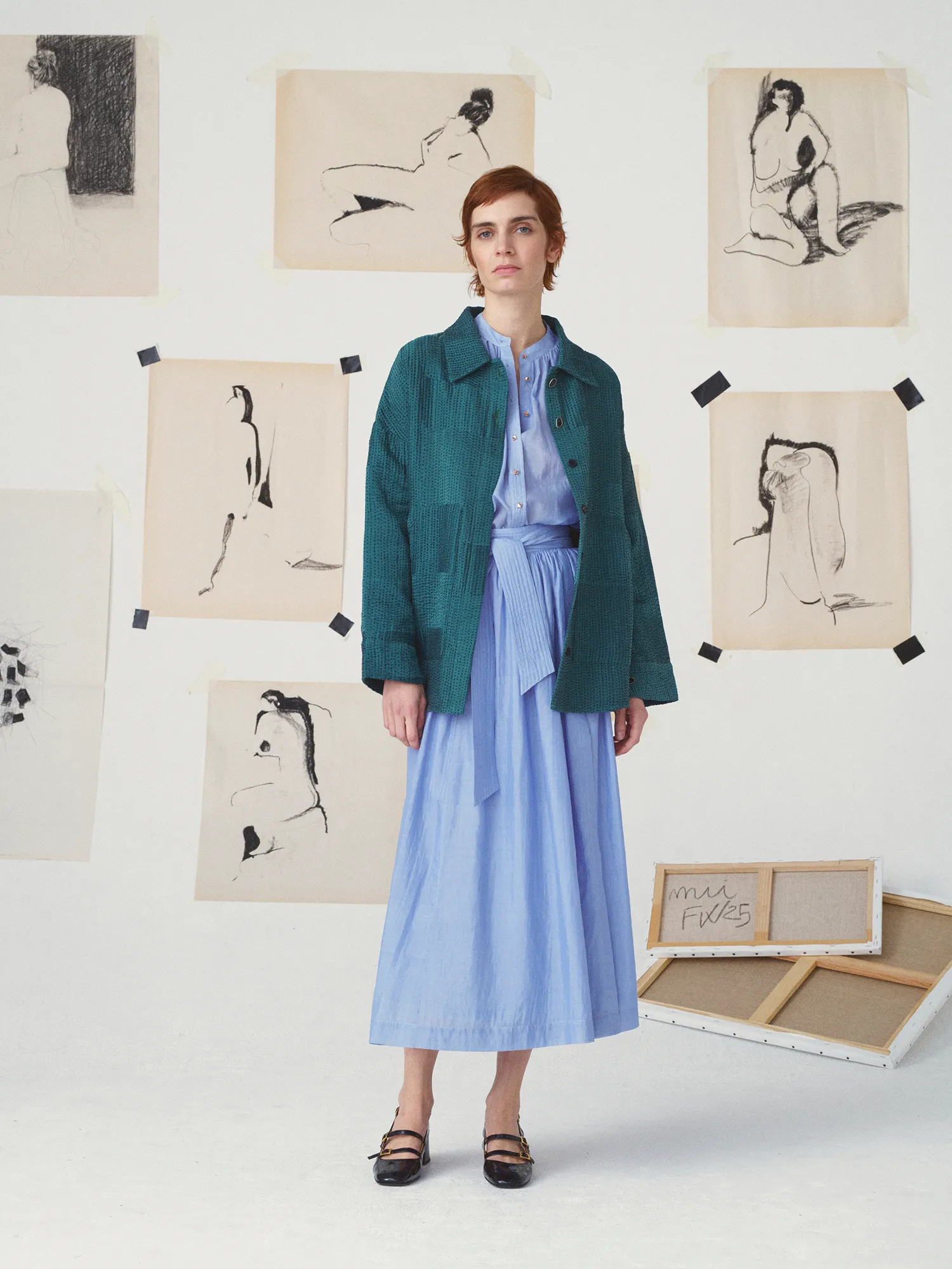 LA CHEMISE FIFI - L'ABSTRACTION sold by Mii Collection