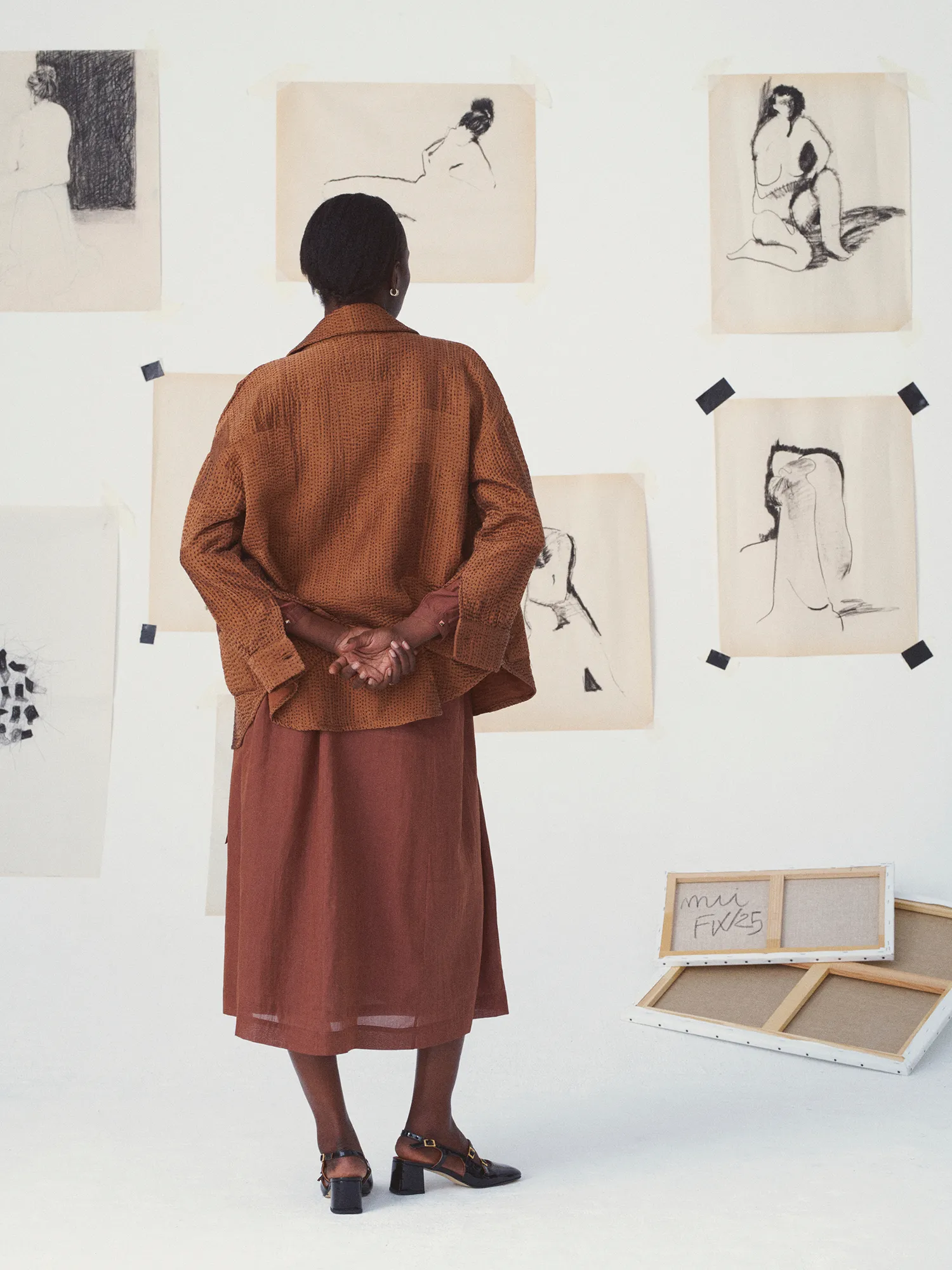 LA CHEMISE FIFI - L'ABSTRACTION sold by Mii Collection product image thumbnail 5