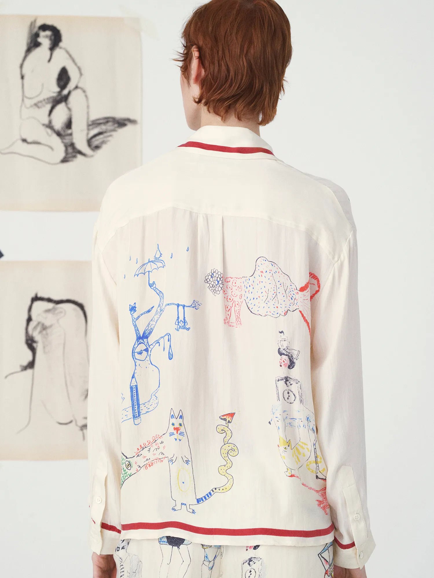 LA CHEMISE ALMARIA - LE SURREALISME sold by Mii Collection product image thumbnail 3