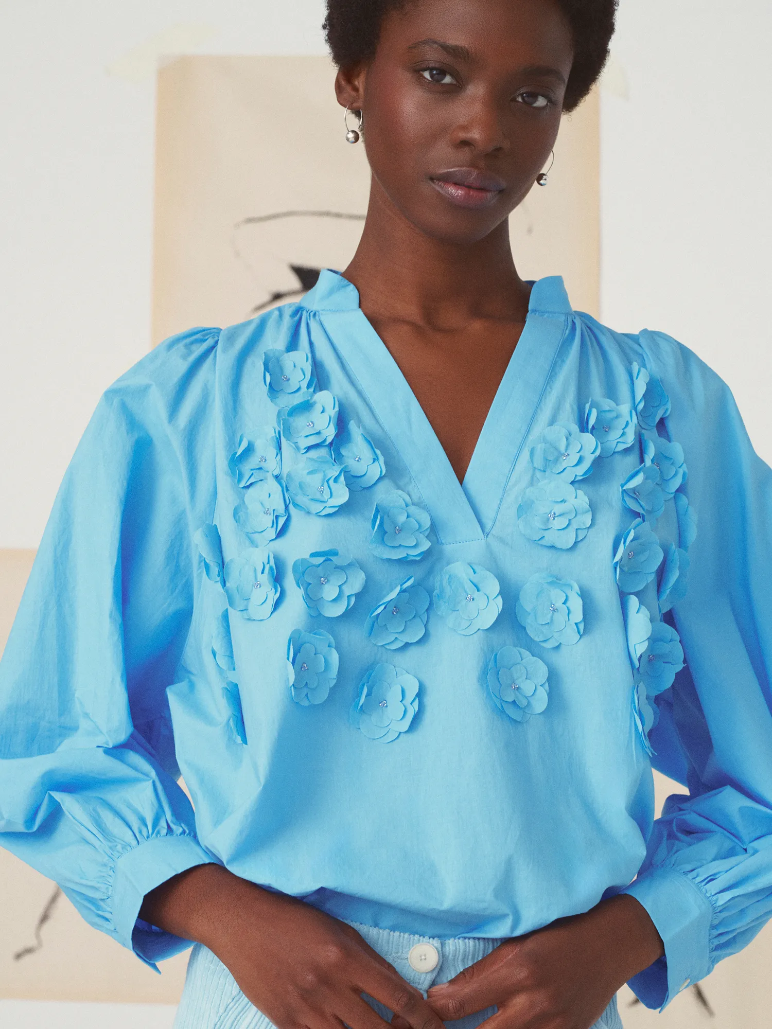 LA BLOUSE CLAUDIA - L'IMPRESSIONNISME sold by Mii Collection product image thumbnail 2