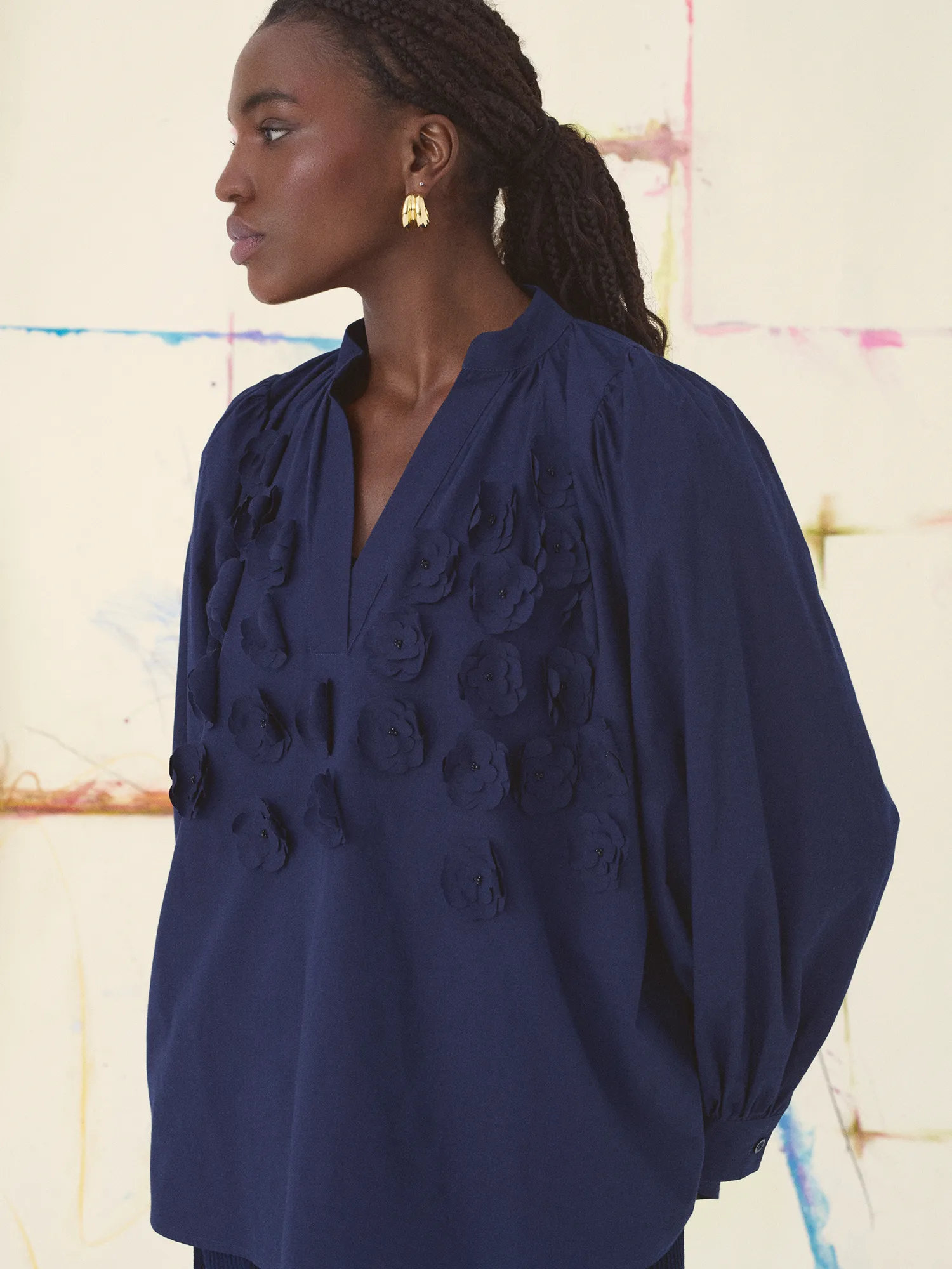 LA BLOUSE CLAUDIA - L'IMPRESSIONNISME sold by Mii Collection product image thumbnail 5