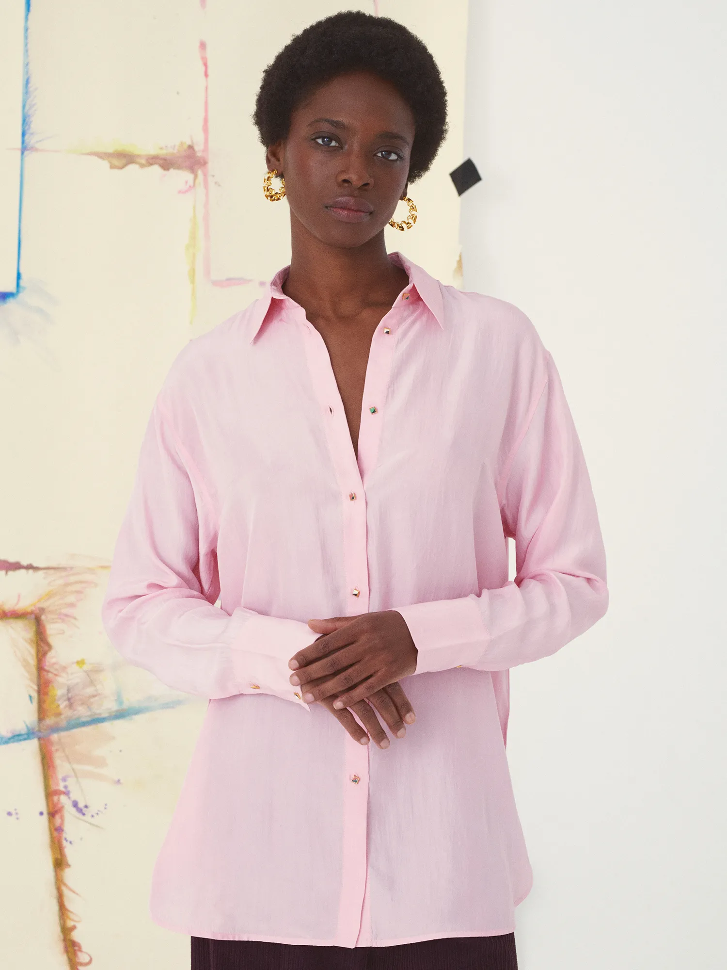 LA CHEMISE MIRABELLE - L'IMPRESSIONNISME sold by Mii Collection product image thumbnail 5