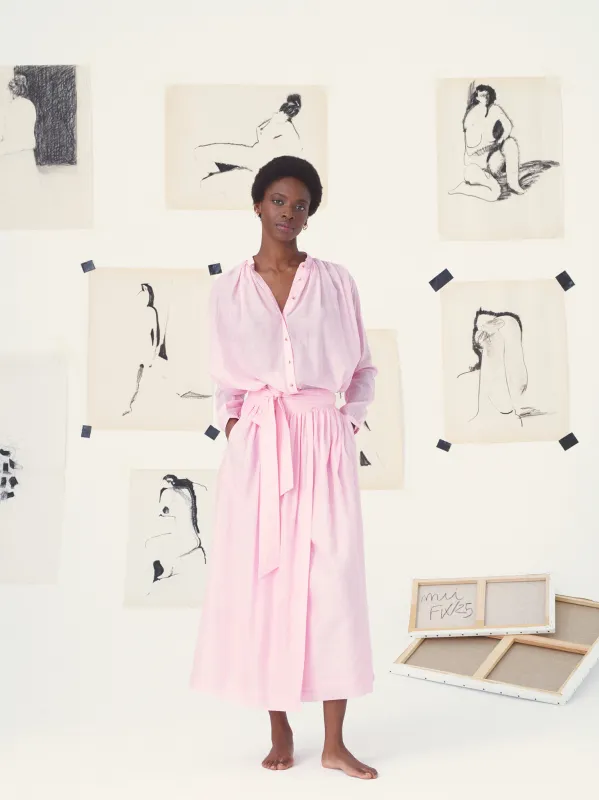 LA CHEMISE NATHALIE - L'IMPRESSIONNISME sold by Mii Collection